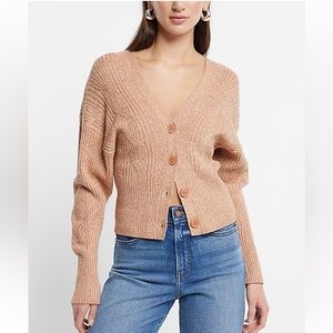 NWOT Express Cable Knit Cardigan